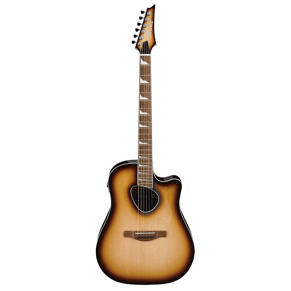 Ibanez Altstar Acoustic Electric Guitar Natural Browned Burst Kincaids Is Music 